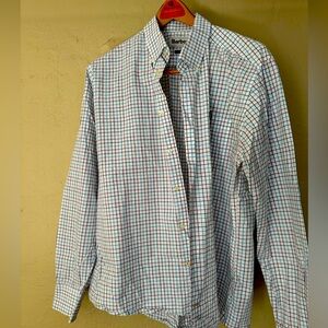 Barbour Tattersal button up shirt Large